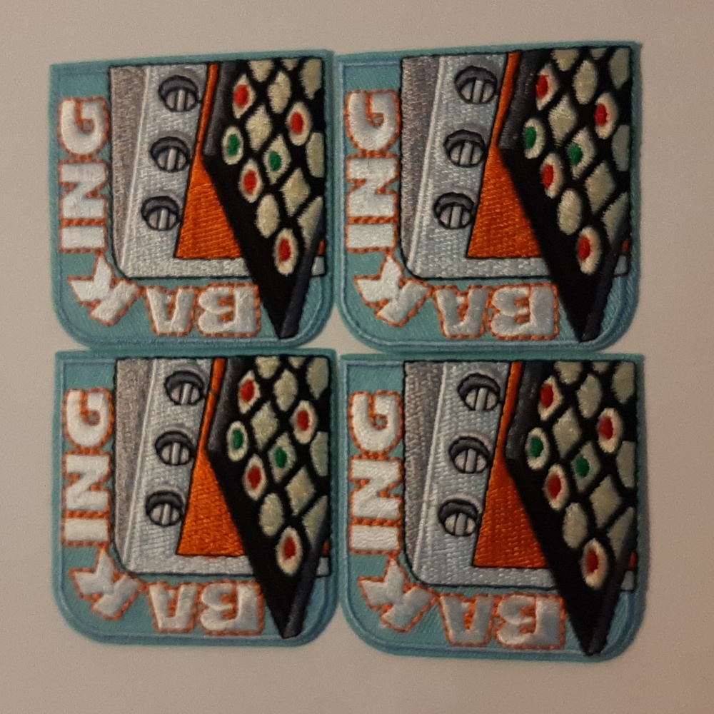 Baking - Girl Scout Fun Patch Bundle - NEW Iron On 🦋❤